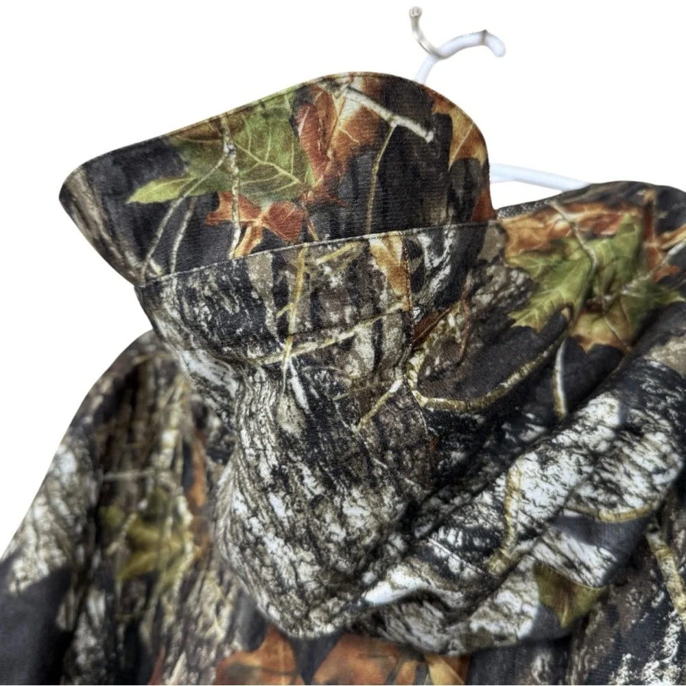 Gear Coleman Forest Camo Tactical Hooded Lightweight Hunting Jacket Men's Size M